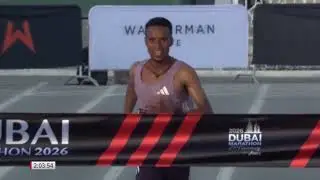 Ethiopian duo Nibret Melak and Anchinalu Dessie top podiums at Dubai Marathon