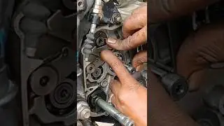 Hero Splendor Plus Gear Shaft Fitting #gear #gearshaft #automobile