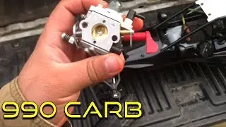 Testing out the 990 carburetor on the rovan 5b 30.5