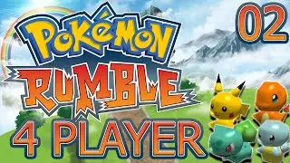 Pokemon Rumble (4 Player) Part 2: Capturing a Boss