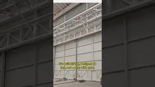 Strong & Smooth Operation | Large Hangar Sliding Door Demo