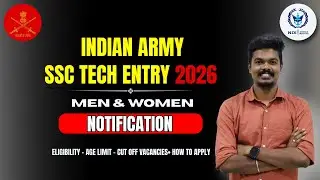 SSC Tech 2026 &ndash; Indian Army Direct Entry for Engineering Graduates | No Written Exam!
