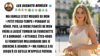 Ma famille se moque de mon hobby. Ils ignorent que je suis le PDG qu'ils admirent.