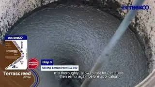 Terrascreed EX500 для нанесения на месте | Полусамовыравнивающаяся стяжка пола