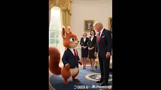 Ziggy vs Donald Trump Meeting 😂 | Funniest Cartoon Parody Adventure