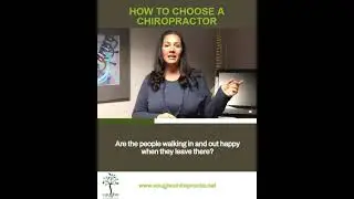 How To Choose A Chiropractor