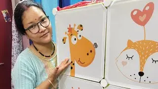 The Unboxing of Atulit's new cabinet 😊 || Atulit ka new almari || link in discription|| #minivlog
