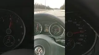 Расход на Golf 6 1.6 BSE скорость 180 км/ч