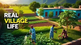 &ldquo;Beautiful Pakistani Village Life 🌾 | Peaceful Farming & Natural Living from Above&rdquo;