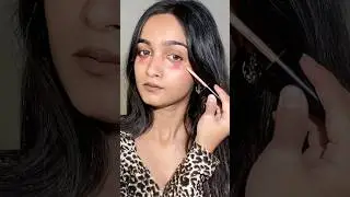 Try this concealer hack using a red lipstick! #redlipstick #concealerhacks #darkcircles #fyp #viral