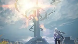 Wuthering waves rover and mornye vs reactor husk and rover save mornye cutscene