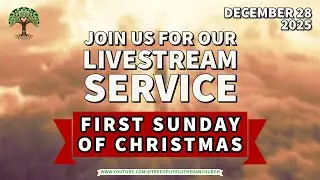 FIRST SUNDAY OF CHRISTMAS: DECEMBER 28, 2025 Livestream