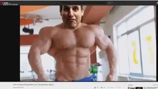 Kris Laudien looks...a little different