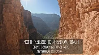 Grand Canyon Rim to Rim - North Kaibab to Phantom Ranch