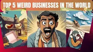 Top 5 Weird Businesses in The World | $$$ Innovative Business Ideas | #business #money #worldwide