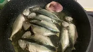 Ang ganap sa kusina : prito isda / nag boiled  saging saba og nagluto sabaw mackerel 