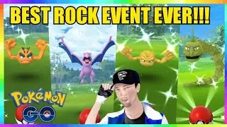 SO MANY SHINIES CAUGHT during BOOSTED SHINY ROCK EVENT in Pokemon Go!