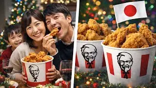 Правда о том, почему в Японии едят KFC на рождественский ужин!
