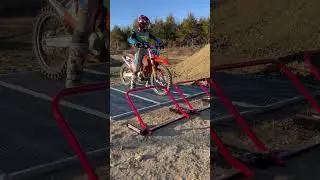Supercross Practice Start #starts #shorts #supercross #dirtbike #motorcycle #racing