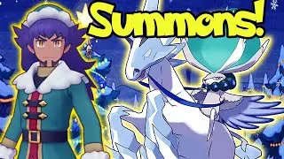 LEON HOLIDAY 2021 & CALYREX SUMMONS in Pokemon Masters EX | Seasonal Pair Scout