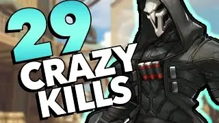 29 CRAZY KILLS - Overwatch Epic Plays Montage