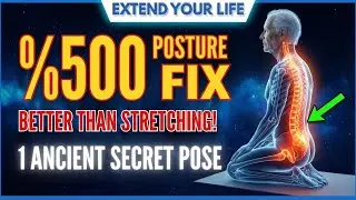 Over 60? Japanese Elders Sit Like This to Fix Forward Head Posture