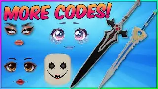 Roblox Face Codes, Swords & More coming soon!
