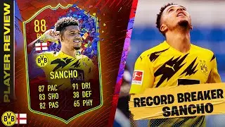 SO GOOD! 88 RECORD BREAKER JADON SANCHO REVIEW! FIFA 21 Ultimate Team
