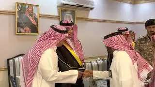 صاحب السمو الملكي الأمير سعود بن طلال بن بدر محافظ ⁧‫الأحساء‬⁩ يزور مركز أم ربيعة