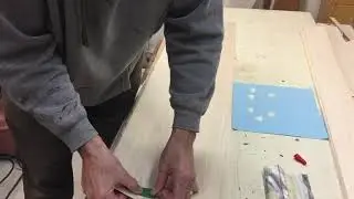 Edge gluing 1/16&rdquo; balsa sheeting