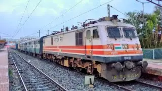Staff Special Train On Azimganj - Katwa Route | Howrah WAP 5 Twins | INDIAN RAILWAYS