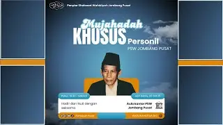Mujahadah Khusus Personil Wahidiyah Pusat || Sabtu, 25 Oktober 2025
