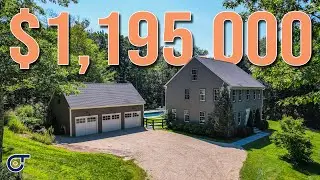 INSIDE a Secluded $1,195,000 Home Nestled in the Litchfield Hills of Kent, CT!