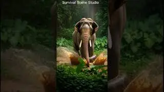 Giant Python Tries to Constrict Elephant | Epic Jungle Predator Battle (Clash of Titans) #wildlife