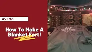 #Vlog| How To Make A Blanket Fort~~The Adventure Challenge Date Night!!