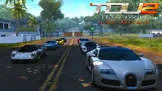 Pagani VS Bugatti Part 1 | TDU 2 | Virtual Driver