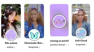 snapchat filters to make you look ✨cute✨