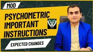MOD Psychometric Instructions | Expected changes | Comparison with CTD Paper / PPSC Pattern | #mod