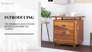 File Cabinet | Wooden Furniture | Office Furniture | Nismaaya Decor | Office Decor