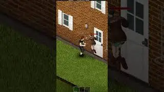 project zomboids feral zombies are something else. #funny #gaming #survival #zombiesurvival #indie