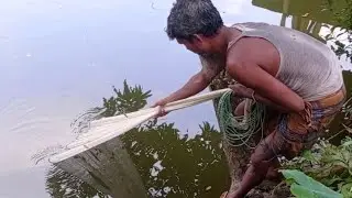 Amazing fishing video ll Most popular cast net fishing video ll Fishing by hook ll Best fishing