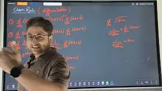 Class 11th Physics Chain Rule of Differentiation