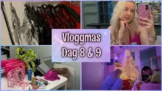 VLOGGMAS DAG 8 & 9 - menstider & jobb