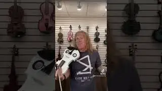 Electric Violin With A Built In Speaker? #shorts