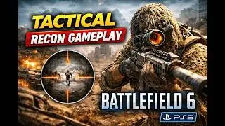 Smart Recon Plays 🎯 | Battlefield 6 PS5 Gameplay