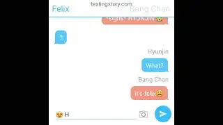 Stray kids text story. Felix's wants ice cream. Ft.little bit of hyunlix and bang chan.