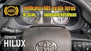 Indikator ABS HILUX nyala terus, ini penyebabnya...