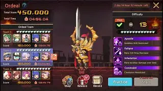 leewhat 450000 Stage 13 Ordeal Order of Lion Knights February 2024 克魯賽德戰記 크루세이더퀘스트 Crusaders Quest