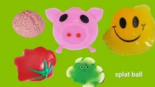 SQUISHY Open SUPER GROSS! SUPER STICKY! Splat BALL
