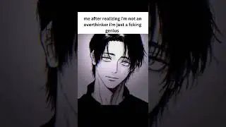 overthinking is not a weakness its a skill #ayankoji #classroomoftheelite #genius  #memes